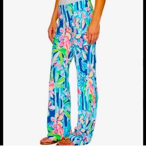 Lilly Pulitzer Georgia May Palazzo Pants Sz. Small